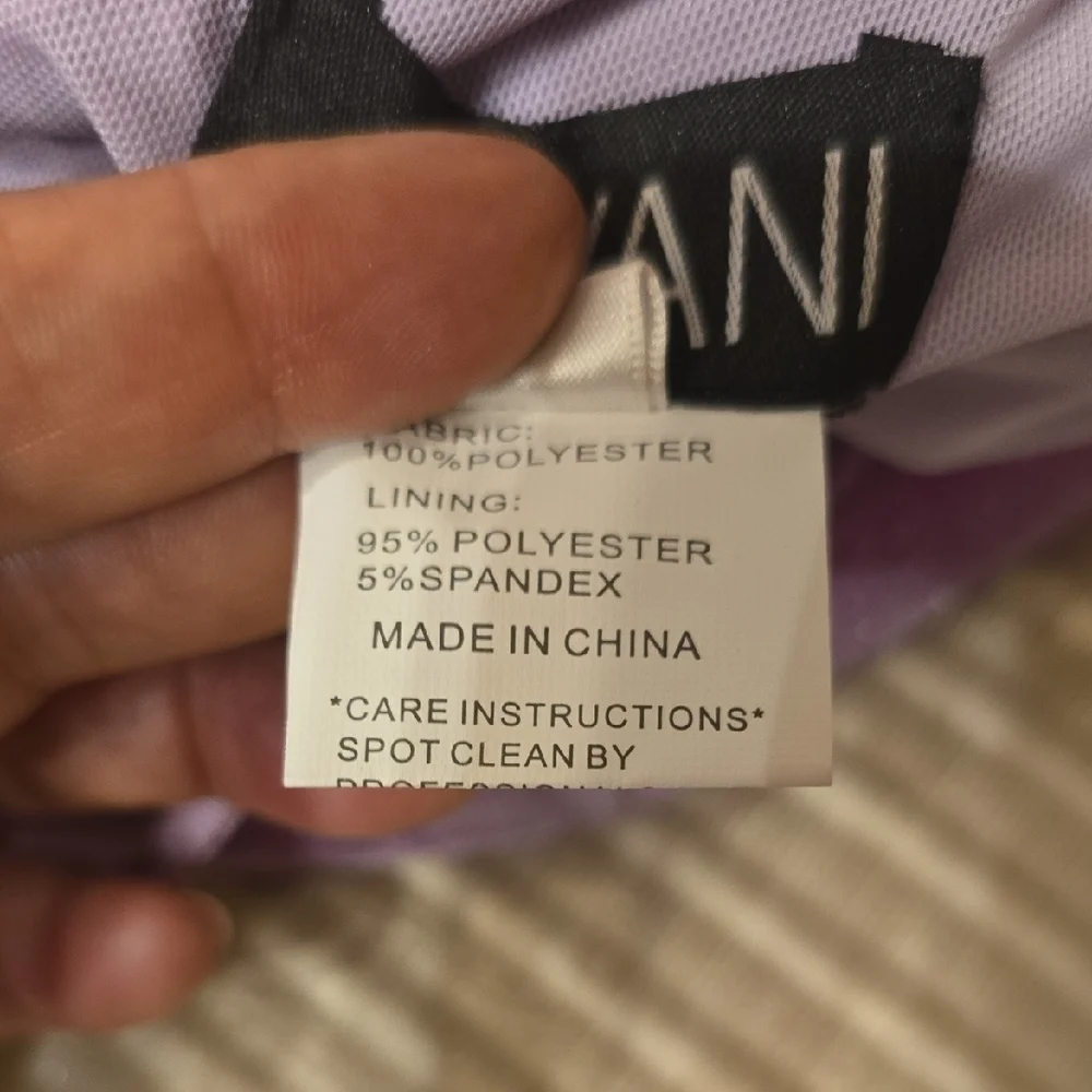 Jovani Luxury Strapless Lilac Gown Size 2 Prom, Wedding, Formal